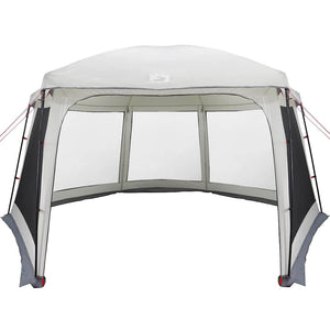 Tenda da piscina con Patta Rimovibile&Pareti in Rete 618x532 cm 4100630