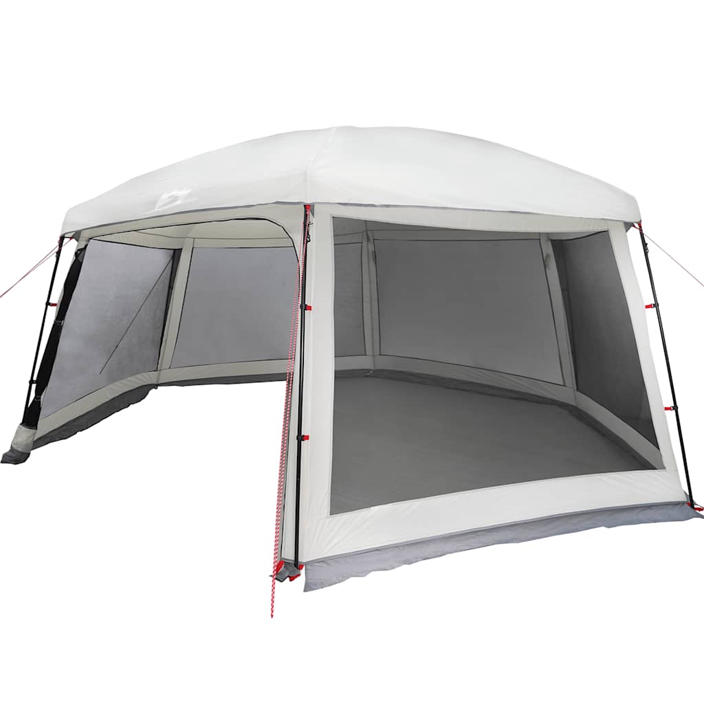 Tenda da piscina con Patta Rimovibile&Pareti in Rete 618x532 cm 4100630