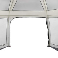 Tenda da piscina con Patta Rimovibile&Pareti in Rete 618x532 cm