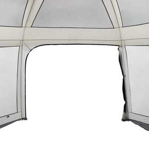 Tenda da piscina con Patta Rimovibile&Pareti in Rete 618x532 cm