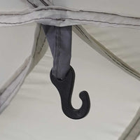 Tenda da piscina con Patta Rimovibile&Pareti in Rete 618x532 cm