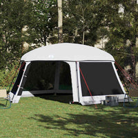 Tenda da piscina con Patta Rimovibile&Pareti in Rete 618x532 cm 4100630