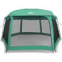 Tenda da piscina con Patta Rimovibile&Pareti in Rete 670x590 cm 4100632