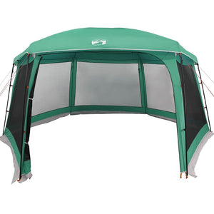 Tenda da piscina con Patta Rimovibile&Pareti in Rete 670x590 cm