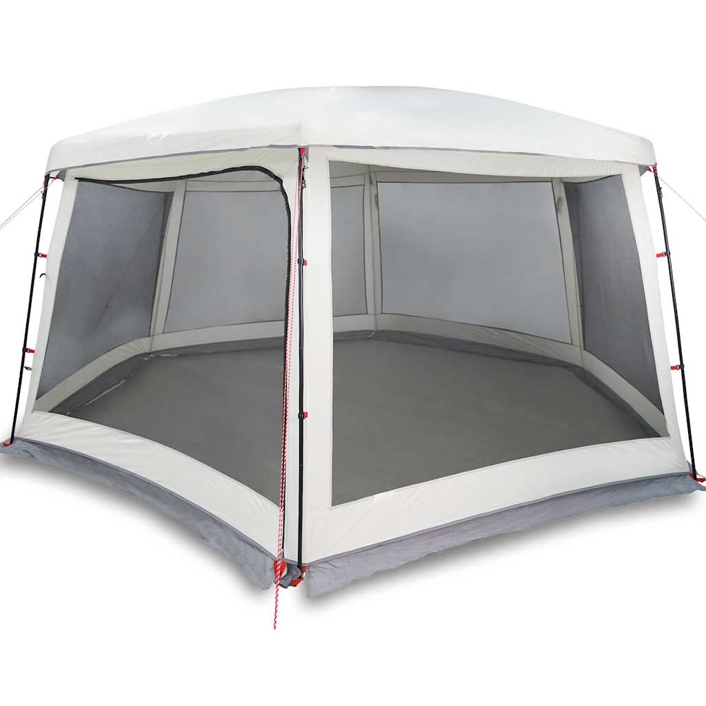 Tenda da piscina con Patta Rimovibile&Pareti in Rete 670x590 cm