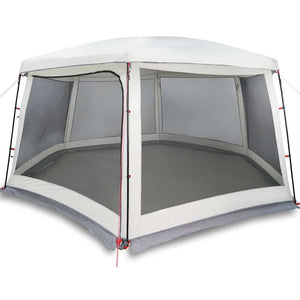 Tenda da piscina con Patta Rimovibile&Pareti in Rete 670x590 cm 4100633