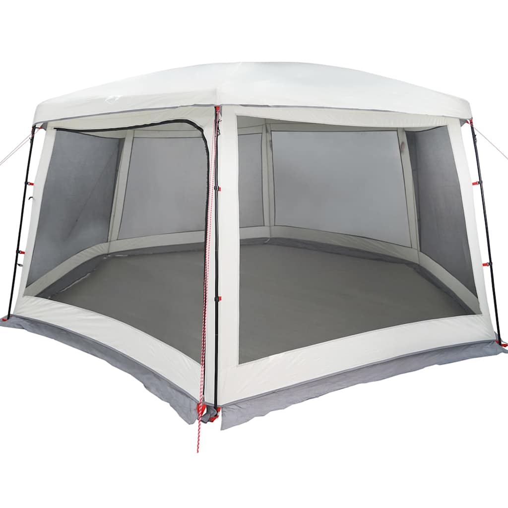Tenda da piscina con Patta Rimovibile&Pareti in Rete 670x590 cm 4100633