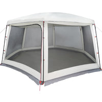 Tenda da piscina con Patta Rimovibile&Pareti in Rete 670x590 cm 4100633