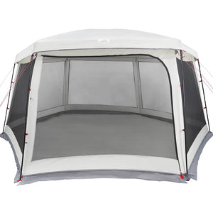Tenda da piscina con Patta Rimovibile&Pareti in Rete 670x590 cm