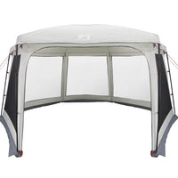 Tenda da piscina con Patta Rimovibile&Pareti in Rete 670x590 cm 4100633