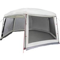 Tenda da piscina con Patta Rimovibile&Pareti in Rete 670x590 cm 4100633
