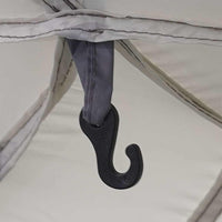 Tenda da piscina con Patta Rimovibile&Pareti in Rete 670x590 cm