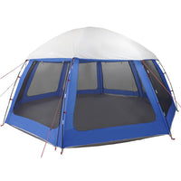 Tenda da piscina con Patta Rimovibile&Pareti in Rete 510x510 cm 4100634