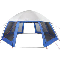 Tenda da piscina con Patta Rimovibile&Pareti in Rete 510x510 cm 4100634
