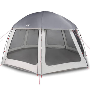vidaXL Tenda da piscina con Patta Rimovibile&Pareti in Rete 510x510 cm