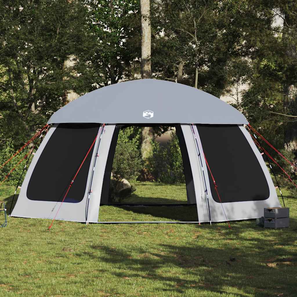 Tenda da piscina con Patta Rimovibile&Pareti in Rete 510x510 cm 4100636