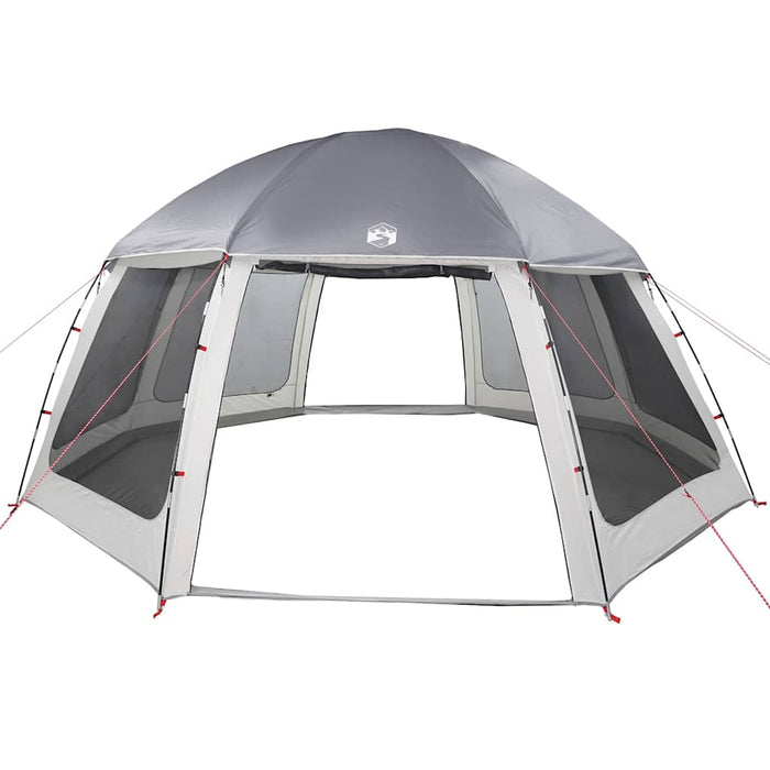 Tenda da piscina con Patta Rimovibile&Pareti in Rete 510x510 cm 4100636