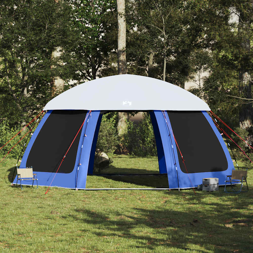 Tenda da piscina con Patta Rimovibile&Pareti in Rete 612x612 cm 4100637