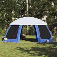 Tenda da piscina con Patta Rimovibile&Pareti in Rete 612x612 cm 4100637