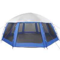 Tenda da piscina con Patta Rimovibile&Pareti in Rete 612x612 cm 4100637