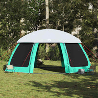 Tenda da piscina con Patta Rimovibile&Pareti in Rete 612x612 cm