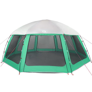 Tenda da piscina con Patta Rimovibile&Pareti in Rete 612x612 cm