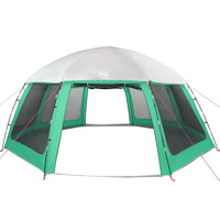 Tenda da piscina con Patta Rimovibile&Pareti in Rete 612x612 cm