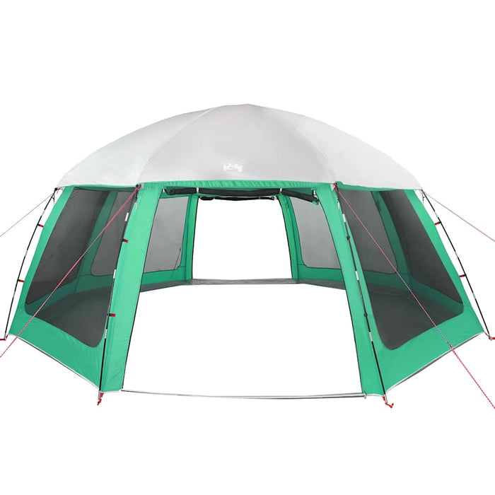 Tenda da piscina con Patta Rimovibile&Pareti in Rete 612x612 cm
