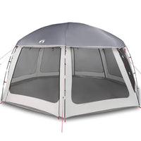 Tenda da piscina con Patta Rimovibile&Pareti in Rete 612x612 cm