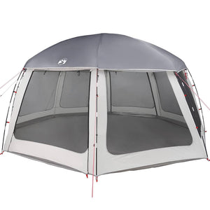 Tenda da piscina con Patta Rimovibile&Pareti in Rete 612x612 cm 4100639