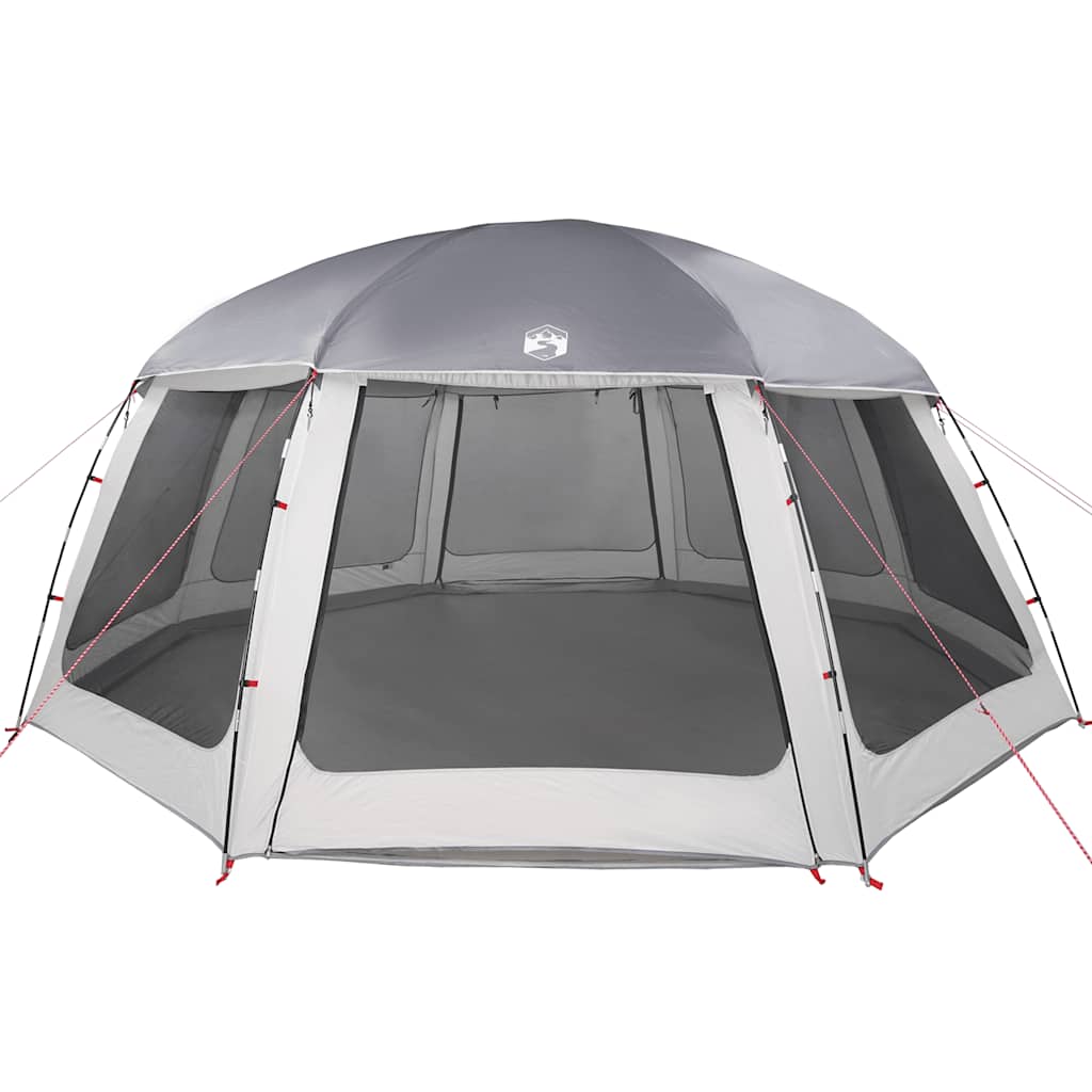 Tenda da piscina con Patta Rimovibile&Pareti in Rete 612x612 cm