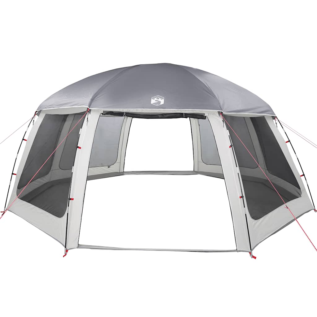 Tenda da piscina con Patta Rimovibile&Pareti in Rete 612x612 cm
