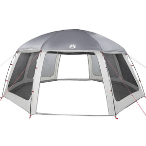 Tenda da piscina con Patta Rimovibile&Pareti in Rete 612x612 cm