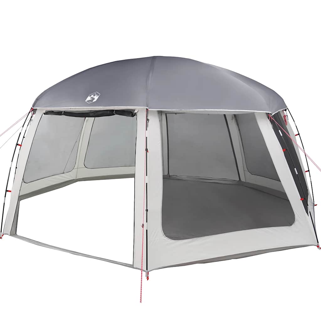 Tenda da piscina con Patta Rimovibile&Pareti in Rete 612x612 cm