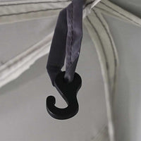 Tenda da piscina con Patta Rimovibile&Pareti in Rete 612x612 cm