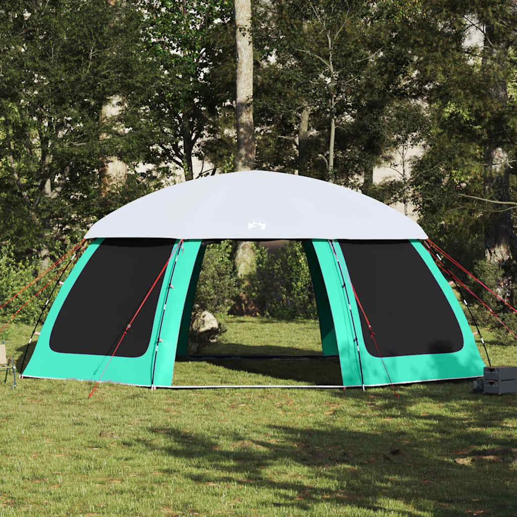 Tenda da piscina con Patta Rimovibile&Pareti in Rete 690x690 cm 4100641