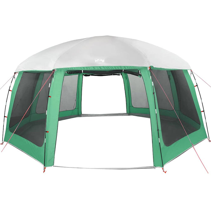 Tenda da piscina con Patta Rimovibile&Pareti in Rete 690x690 cm 4100641