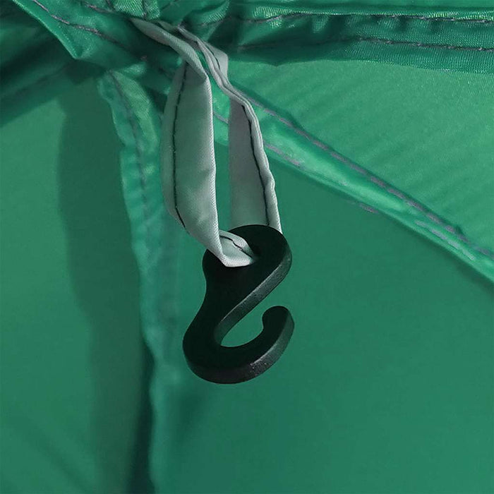 Tenda da piscina con Patta Rimovibile&Pareti in Rete 690x690 cm 4100641