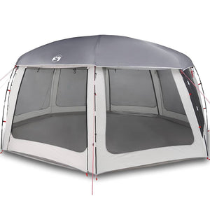 Tenda da piscina con Patta Rimovibile&Pareti in Rete 690x690 cm 4100642