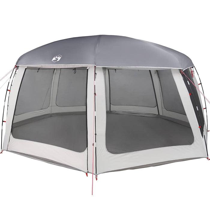 Tenda da piscina con Patta Rimovibile&Pareti in Rete 690x690 cm 4100642