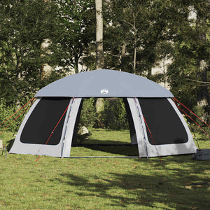 Tenda da piscina con Patta Rimovibile&Pareti in Rete 690x690 cm 4100642
