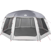 vidaXL Tenda da piscina con Patta Rimovibile&Pareti in Rete 690x690 cm