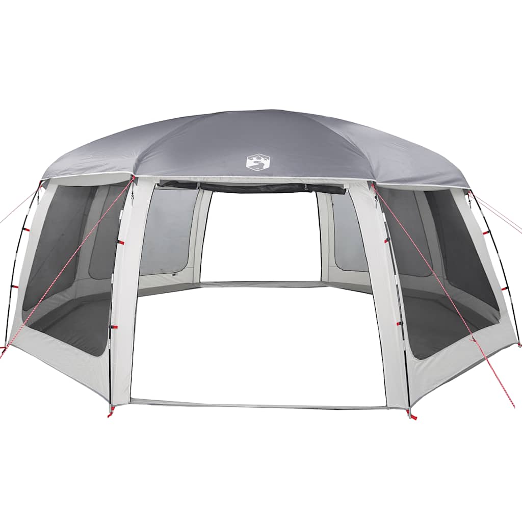 Tenda da piscina con Patta Rimovibile&Pareti in Rete 690x690 cm 4100642