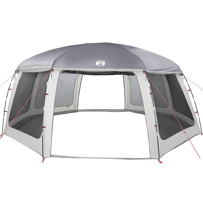 Tenda da piscina con Patta Rimovibile&Pareti in Rete 690x690 cm 4100642