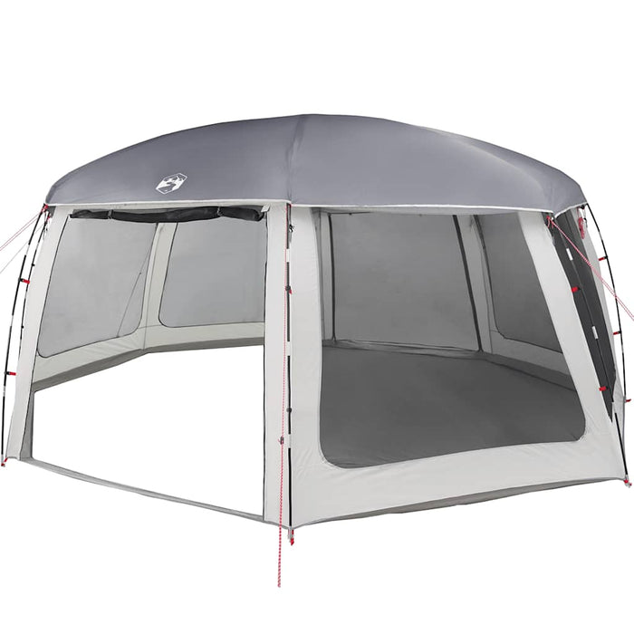 Tenda da piscina con Patta Rimovibile&Pareti in Rete 690x690 cm 4100642