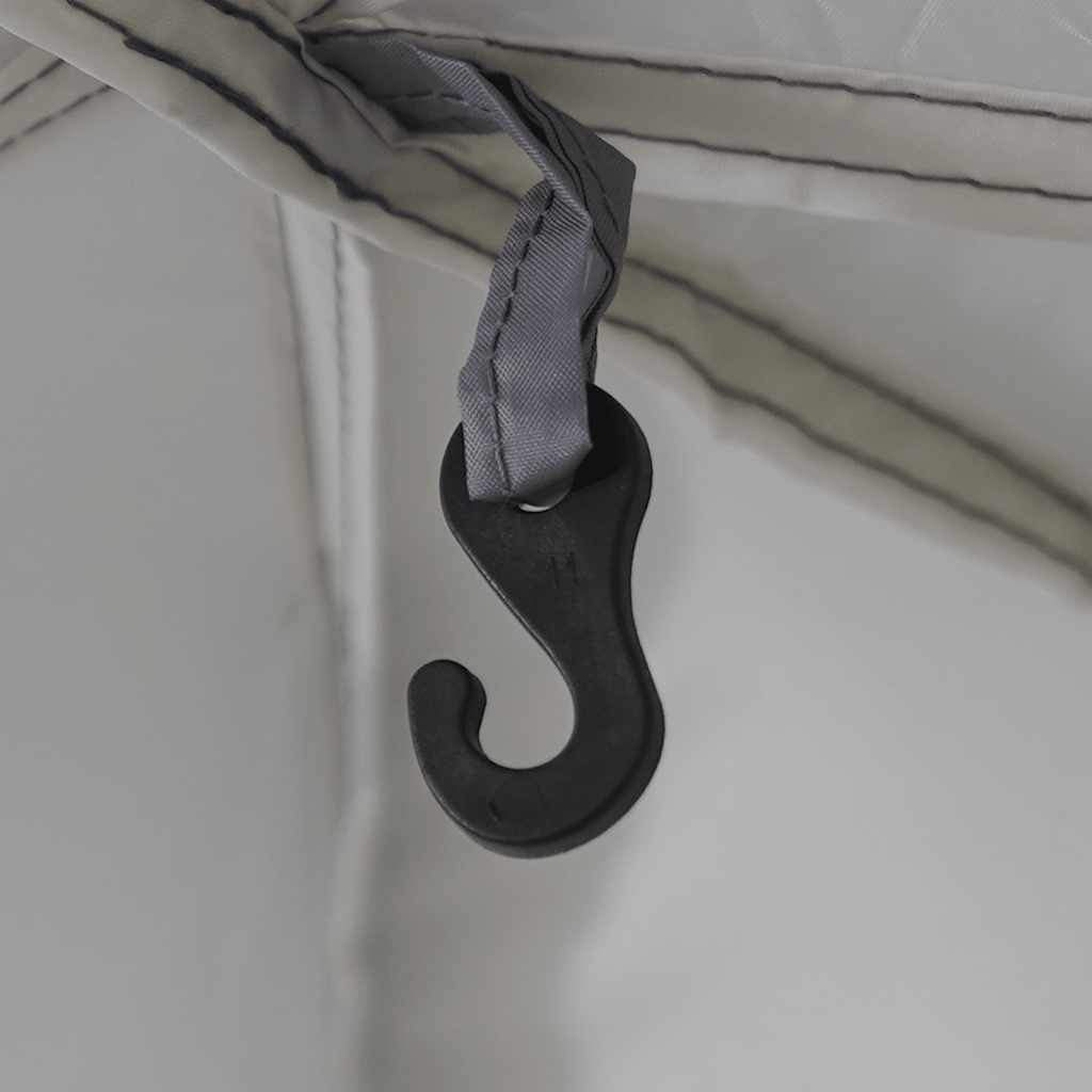 Tenda per Feste Grigia Impermeabile