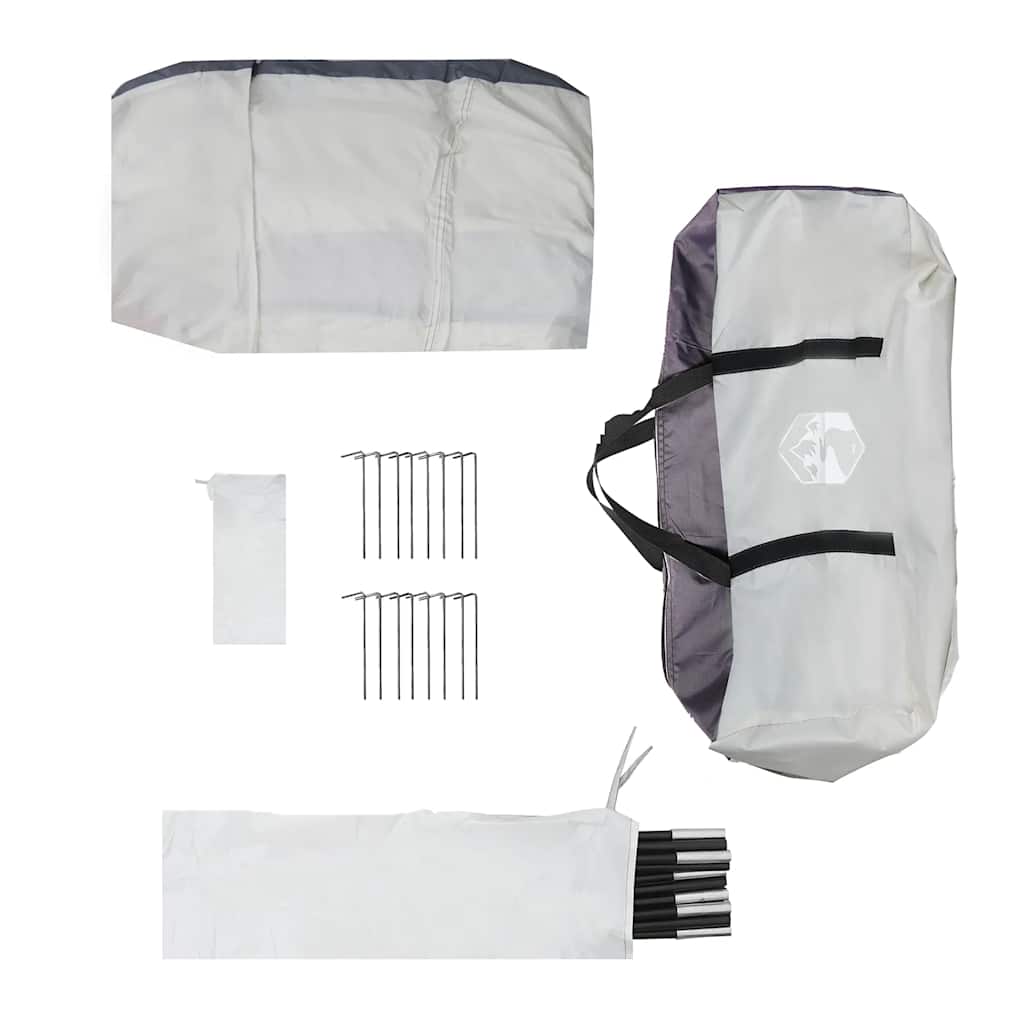 vidaXL Tenda per Feste Grigia Impermeabile