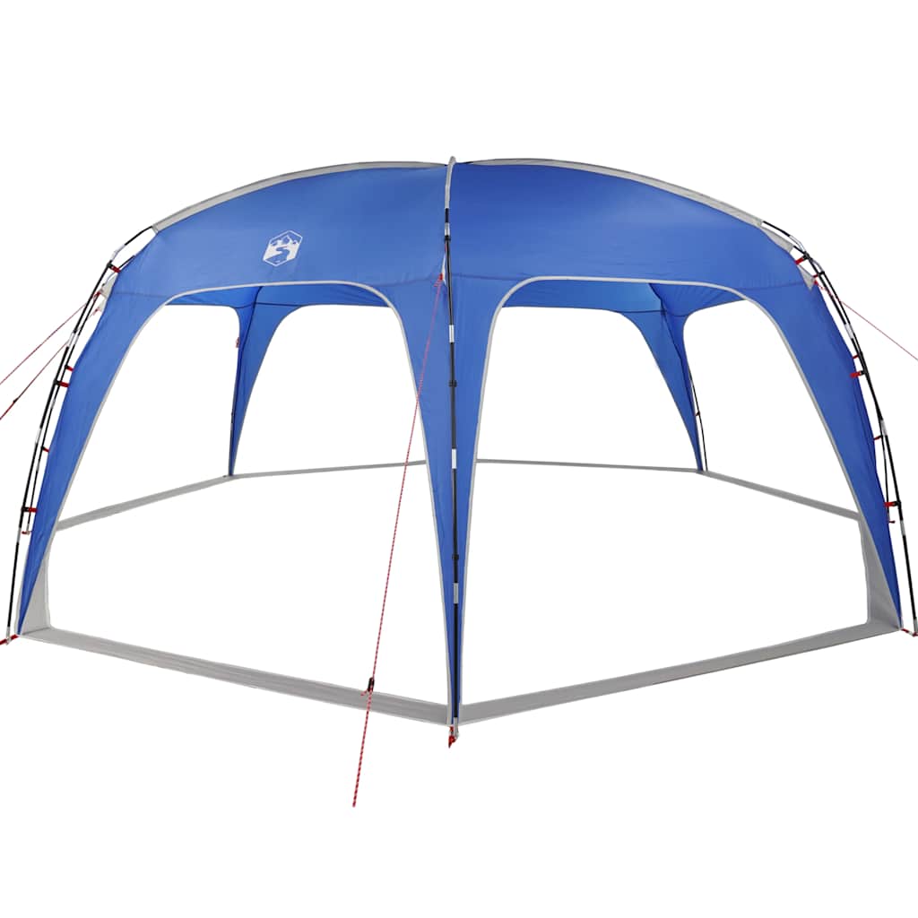 vidaXL Tenda per Feste Azzurra Impermeabile