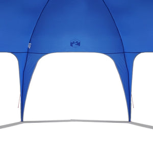 vidaXL Tenda per Feste Azzurra Impermeabile