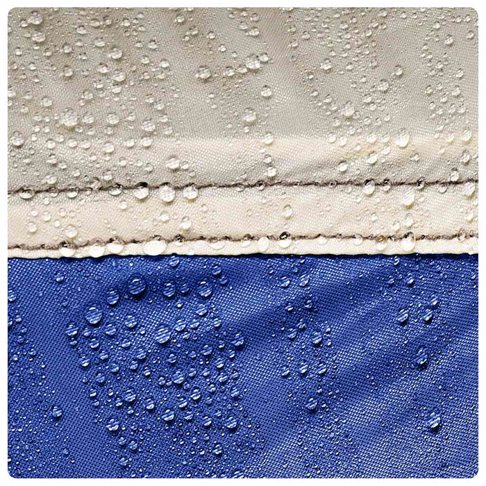 vidaXL Tenda per Feste Azzurra Impermeabile